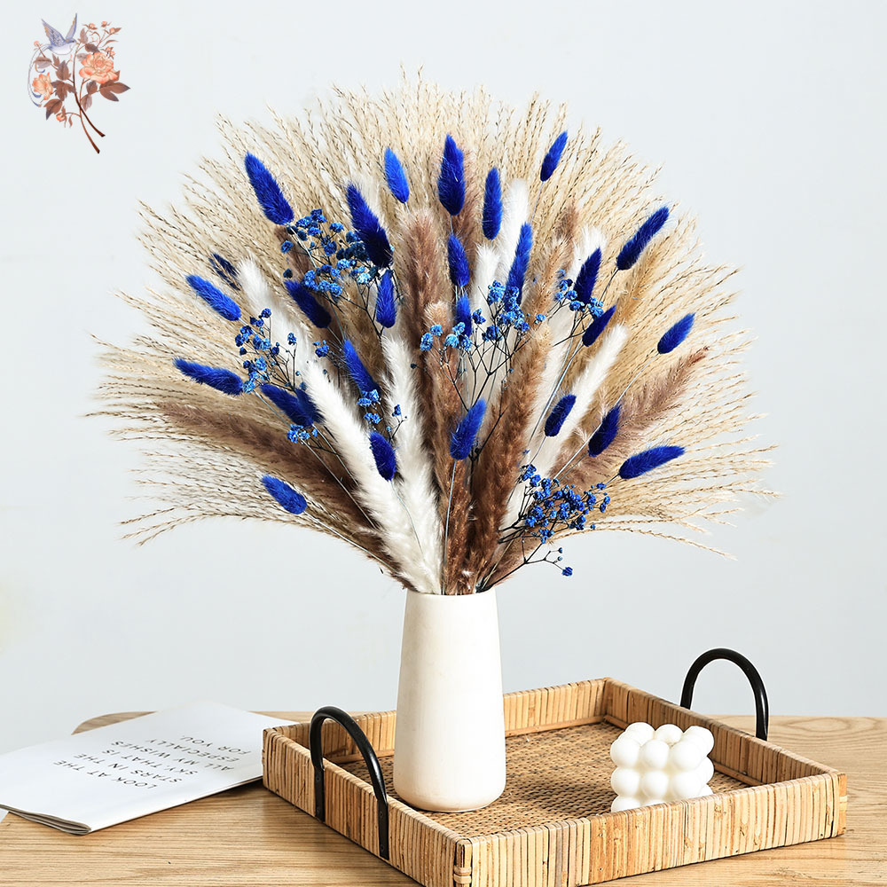 70 Stem Blue Fluffly Rabbit Ta - Florist Supply Bulk recension och pris