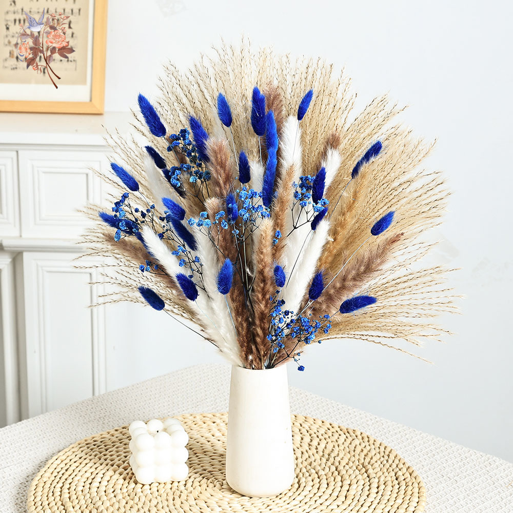 70 Stem Blue Fluffly Rabbit Ta - Florist Supply Bulk recension och pris