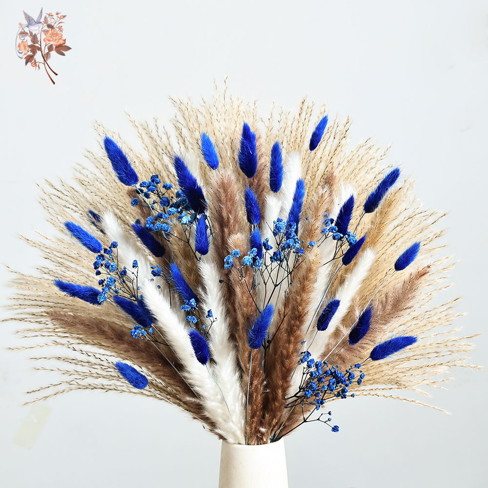 70 Stem Blue Fluffly Rabbit Ta - Florist Supply Bulk recension och pris