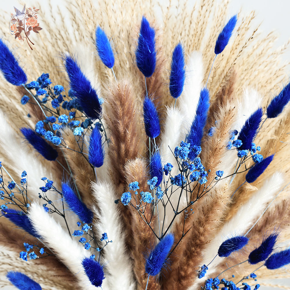 70 Stem Blue Fluffly Rabbit Ta - Florist Supply Bulk recension och pris