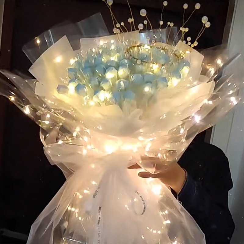60x60cm LED Luminous Flower Wr - Florist Supply Bulk recension och pris