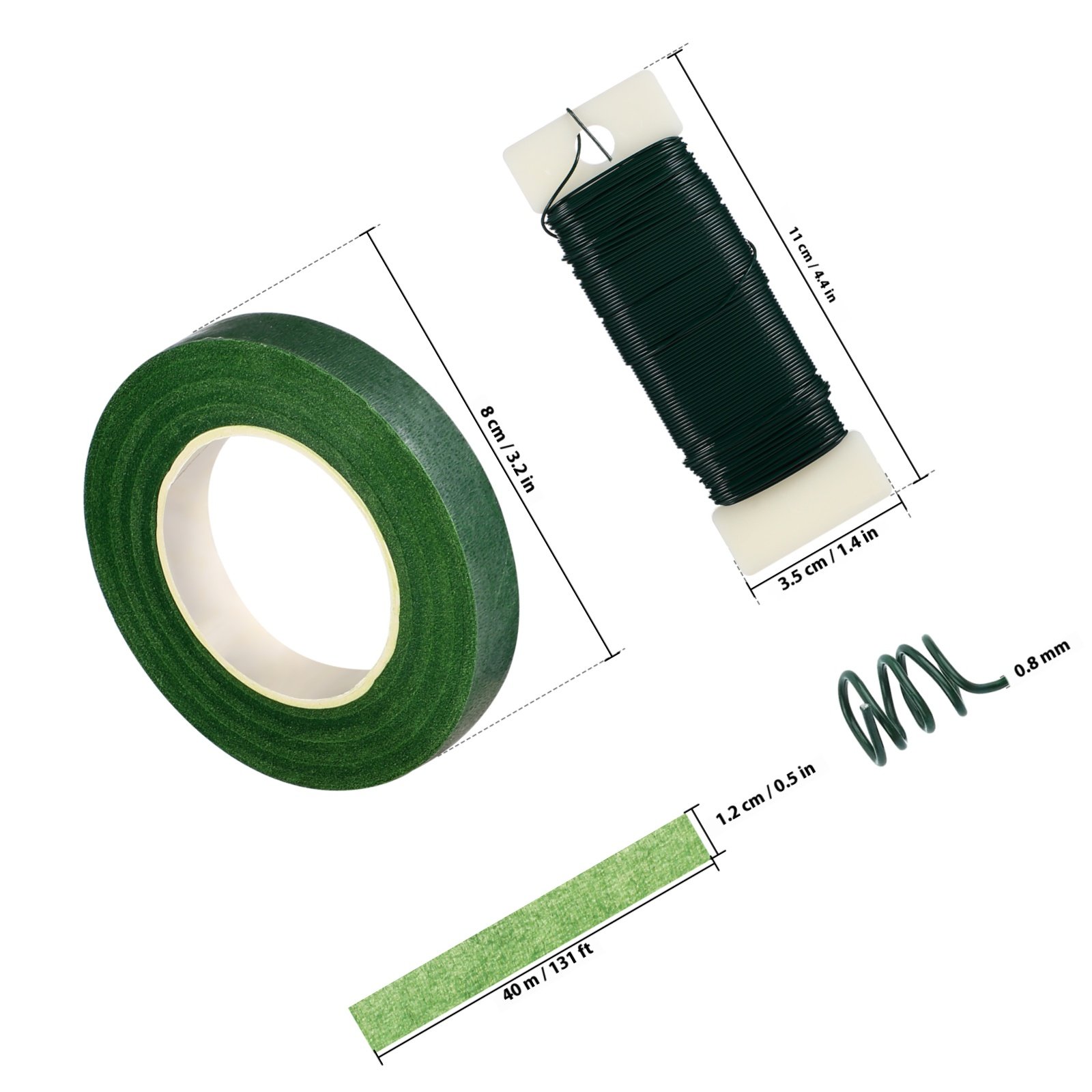 1Set Flower Arranging Supplies - Wire Stem Florist recension och pris