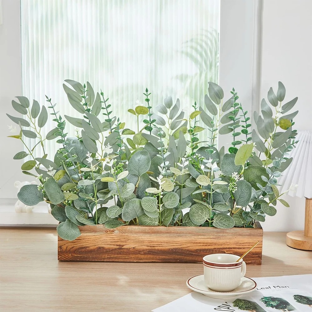 20pcs Eucalyptus Leaves Stems  - Florist Supply Bulk recension och pris