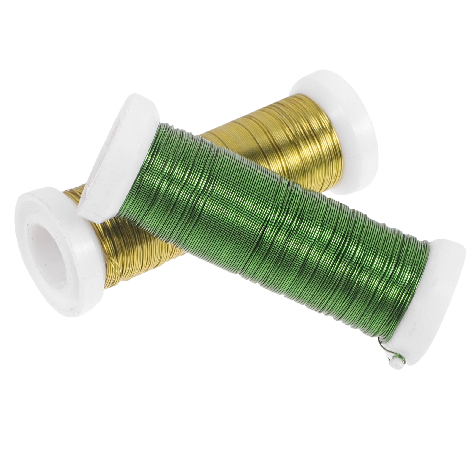 2 Rolls Wrapped Floral Stem Wi - Wire Stem Florist recension och pris