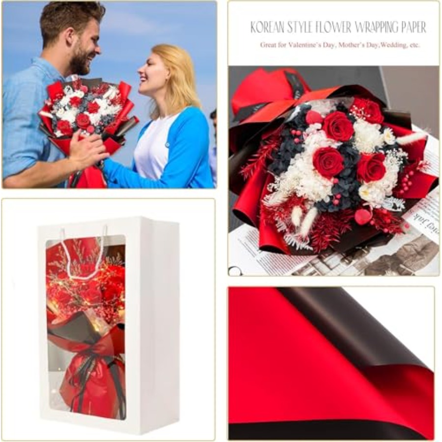 20 Sheets Flower Wrapping Pape - Florist Flower Supply recension och pris