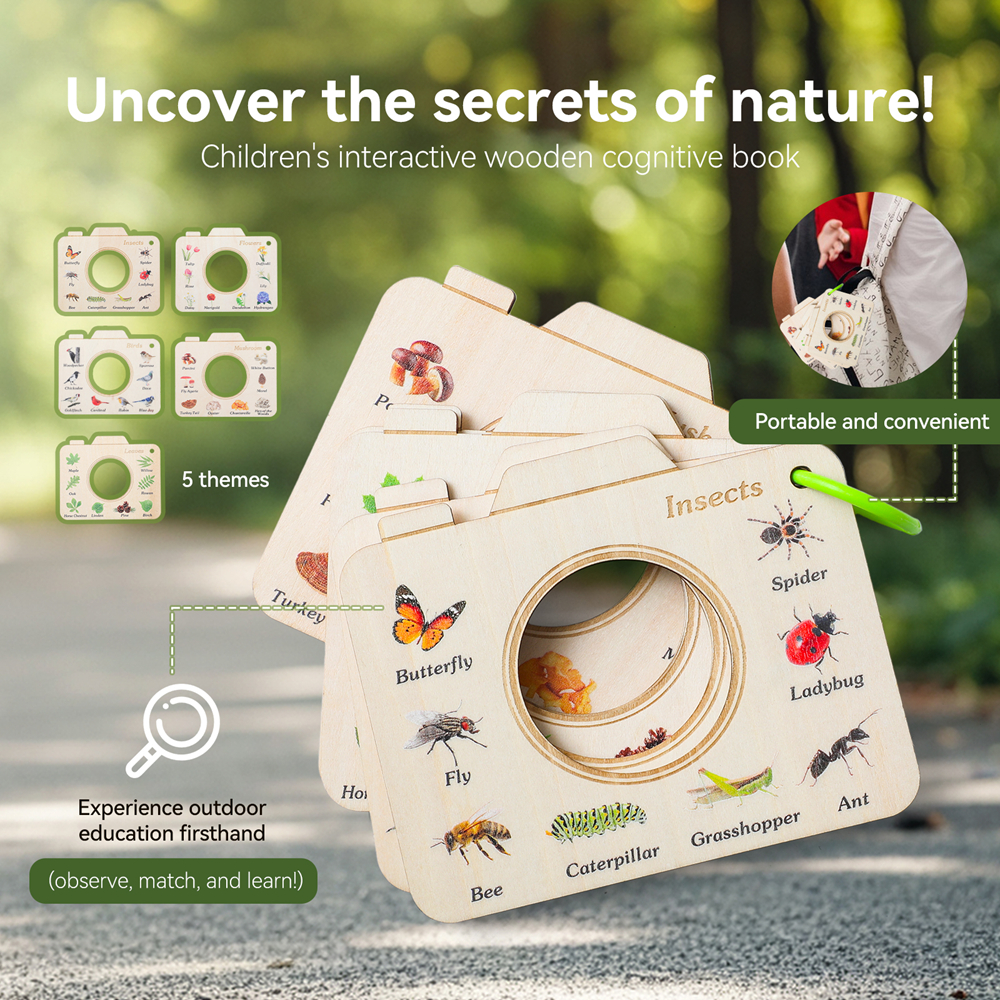 Wooden Camera Shape Nature Cog - Florist Supply Bulk recension och pris