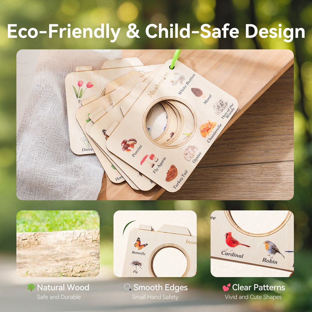 Wooden Camera Shape Nature Cog - Florist Supply Bulk recension och pris