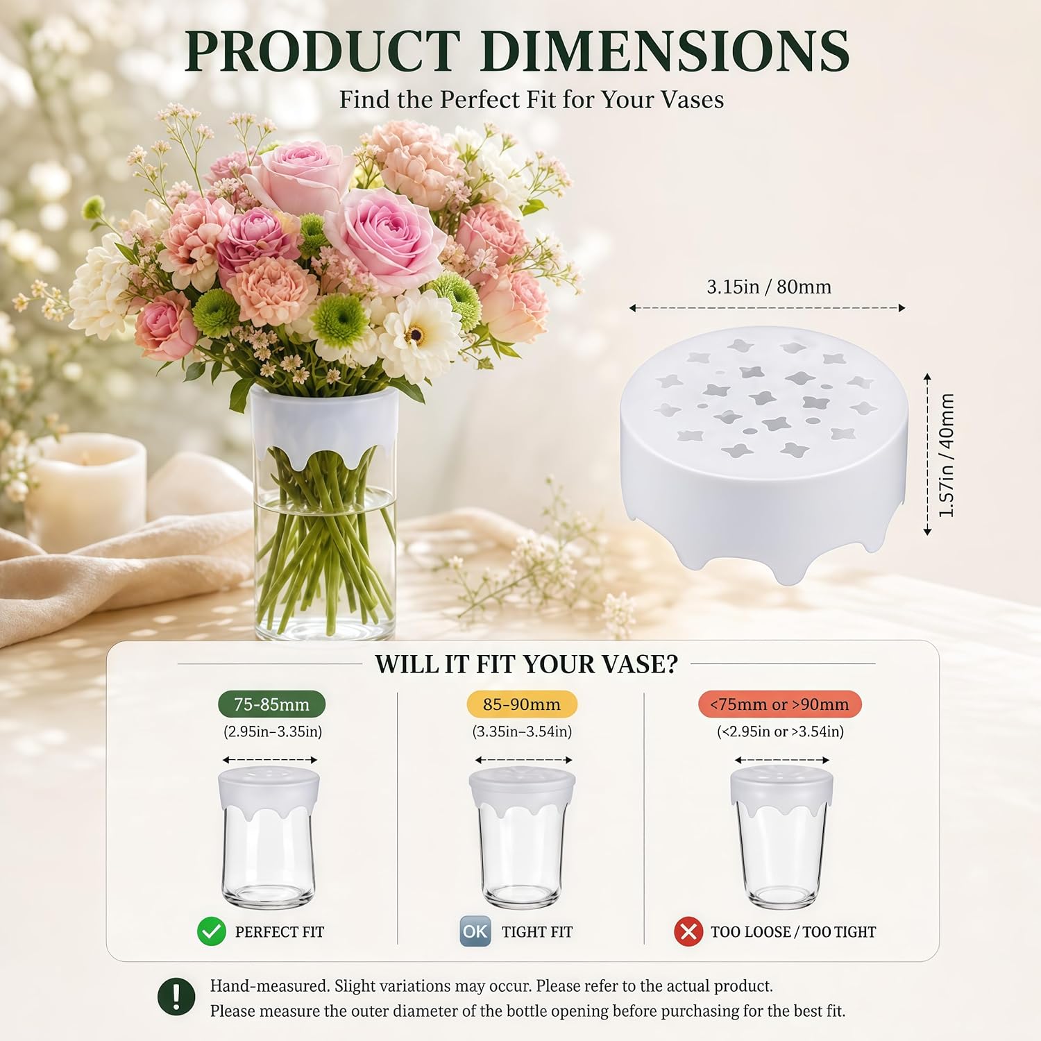Silicone Blossom Grid Flower A - Florist Supply Bulk recension och pris