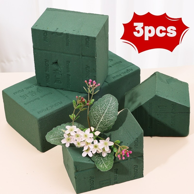 1/3x Floral Foam Blocks Green  - Florist Flower Supply recension och pris