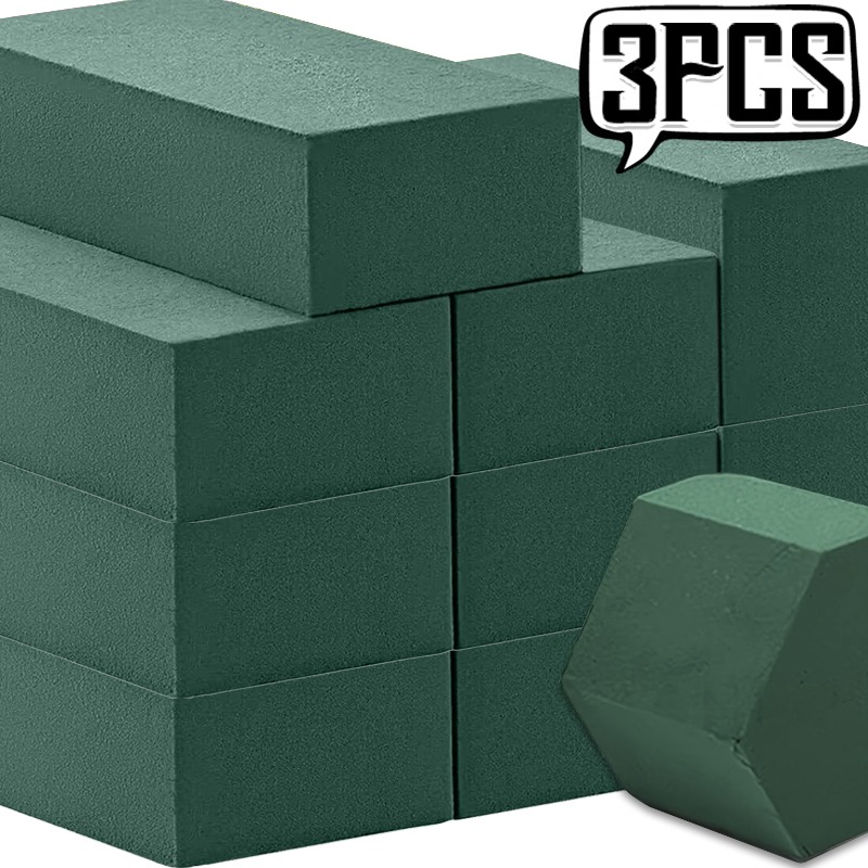 1/3x Floral Foam Blocks Green  - Florist Flower Supply recension och pris