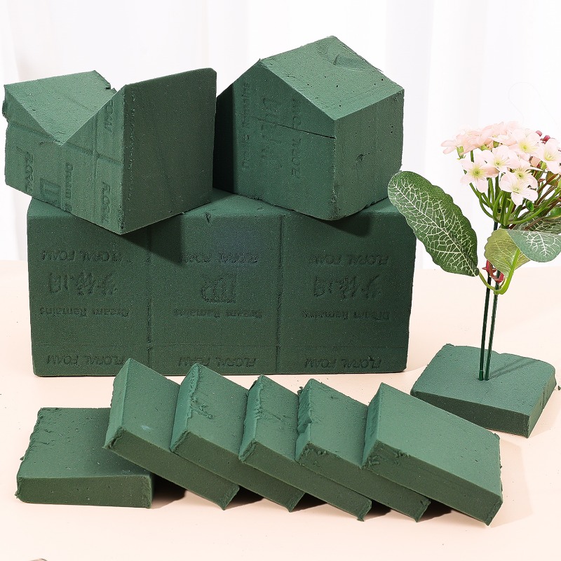 1/3x Floral Foam Blocks Green  - Florist Flower Supply recension och pris