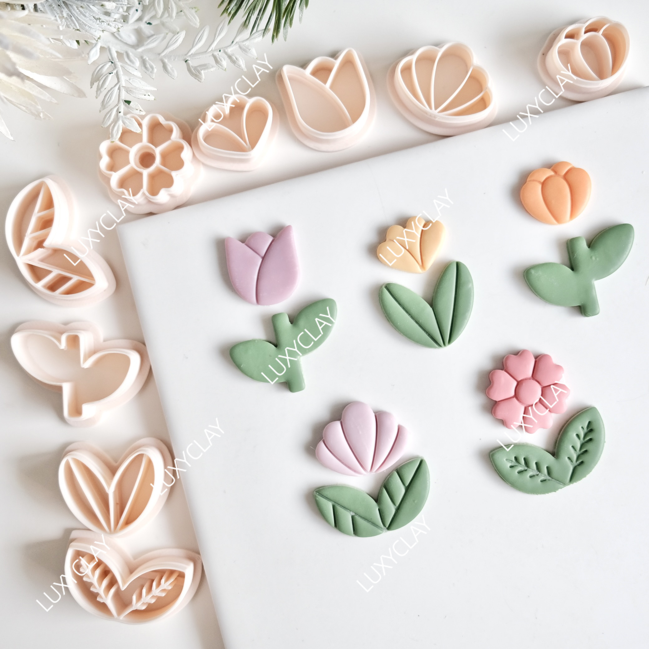 9pcs Spring Stem Flowers Leave - Florist Supply Bulk recension och pris