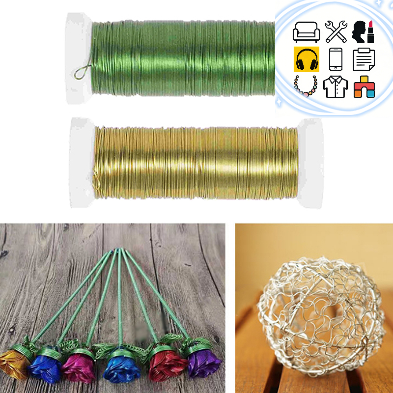 Crafts Wires Florist Flower Wi - Wire Stem Florist recension och pris
