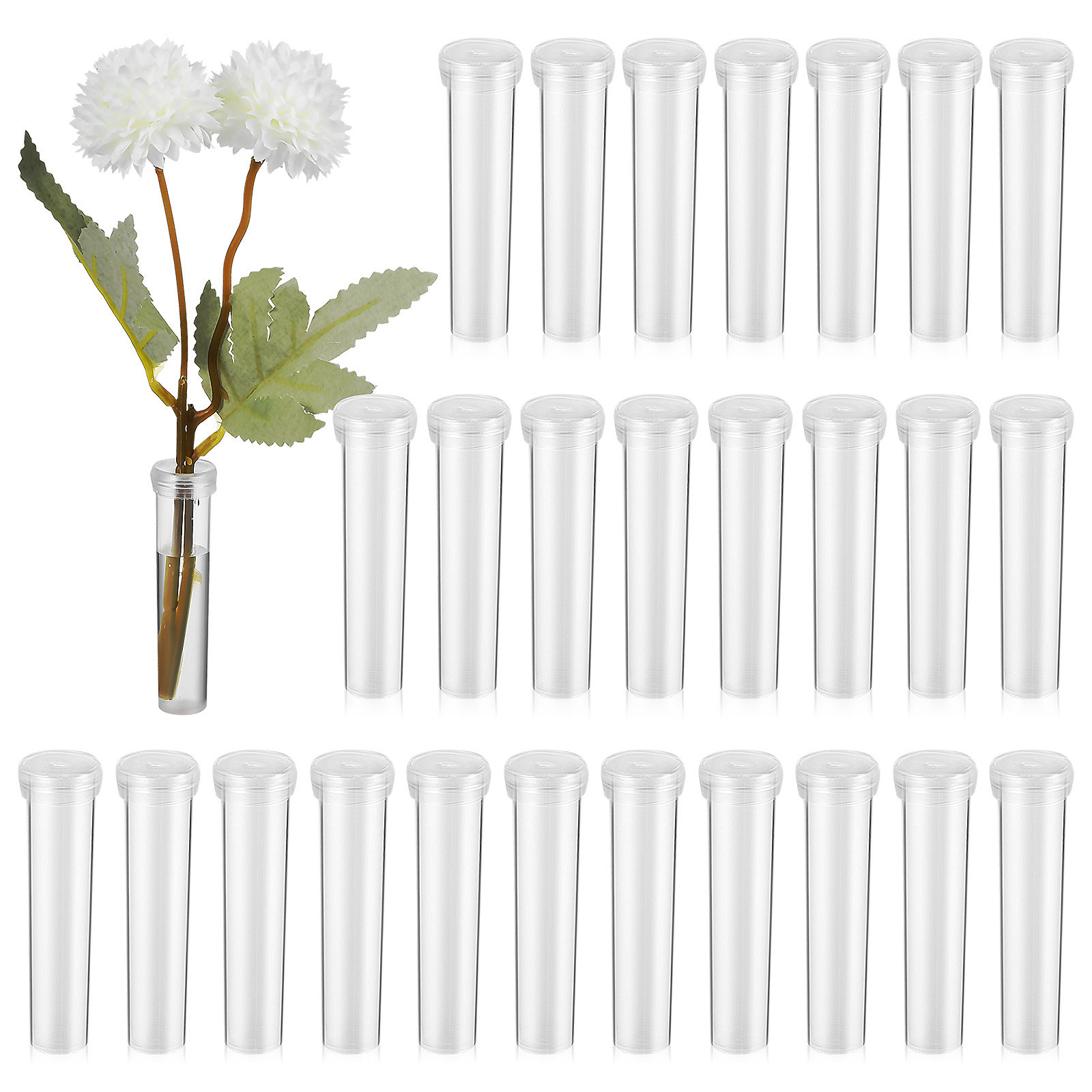 100Pcs Flower Nutrient Tubes U - Florist Flower Supply recension och pris