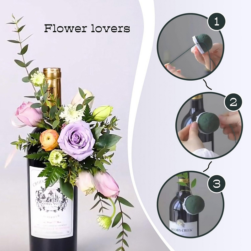 1/12 Pcs Mini Round Floral Foa - Florist Flower Supply recension och pris