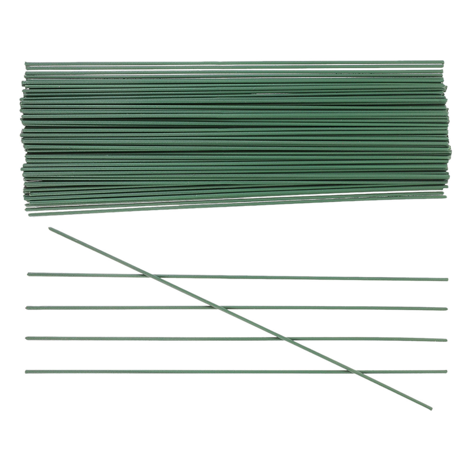 150Pcs Green Floral Wire Stems - Wire Stem Florist recension och pris
