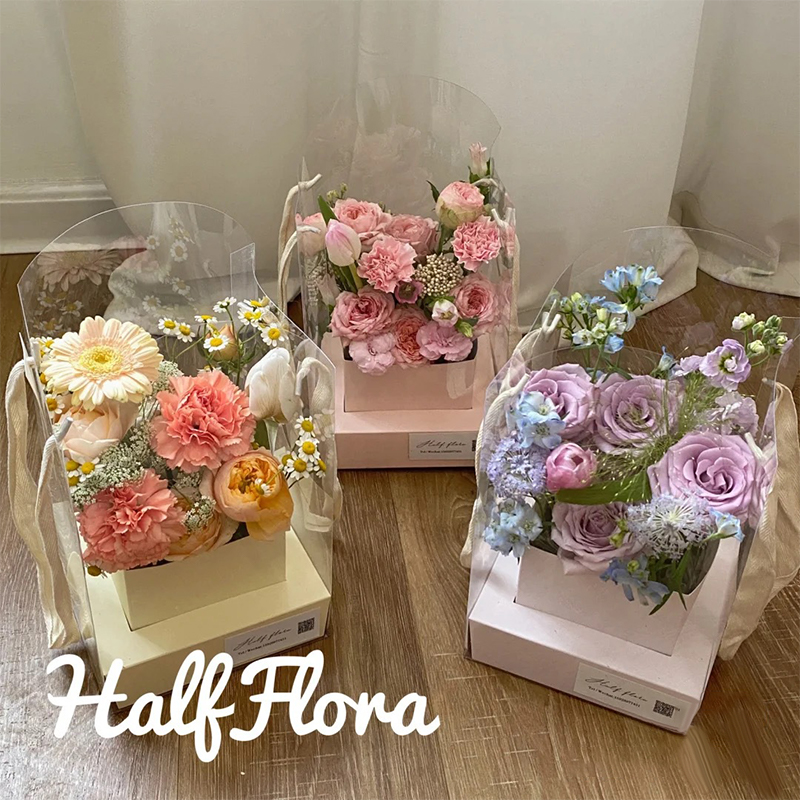 New Rose Flower Hand Packaging - Florist Flower Supply recension och pris