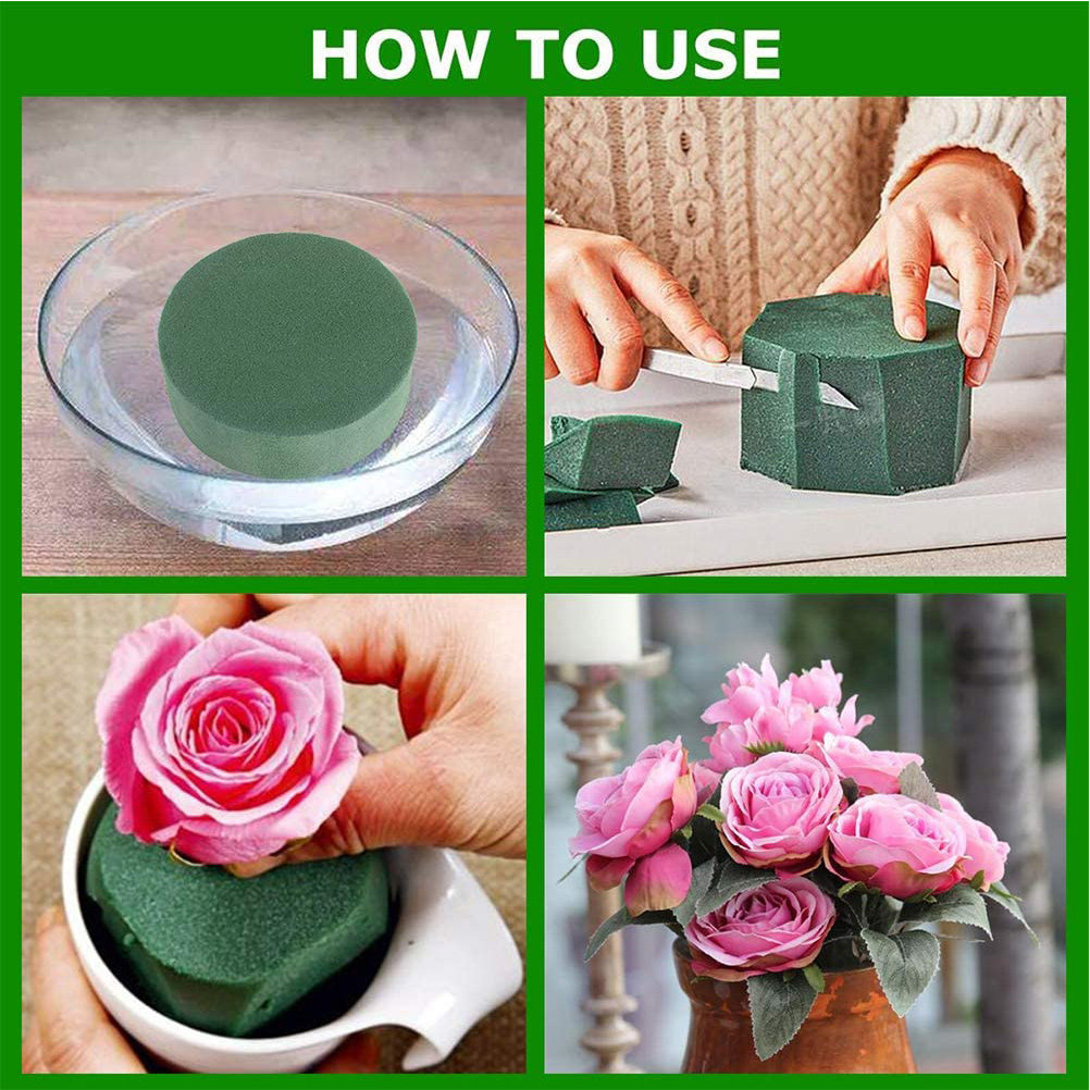 10Pcs Round Flower Mud Floral  - Florist Flower Supply recension och pris
