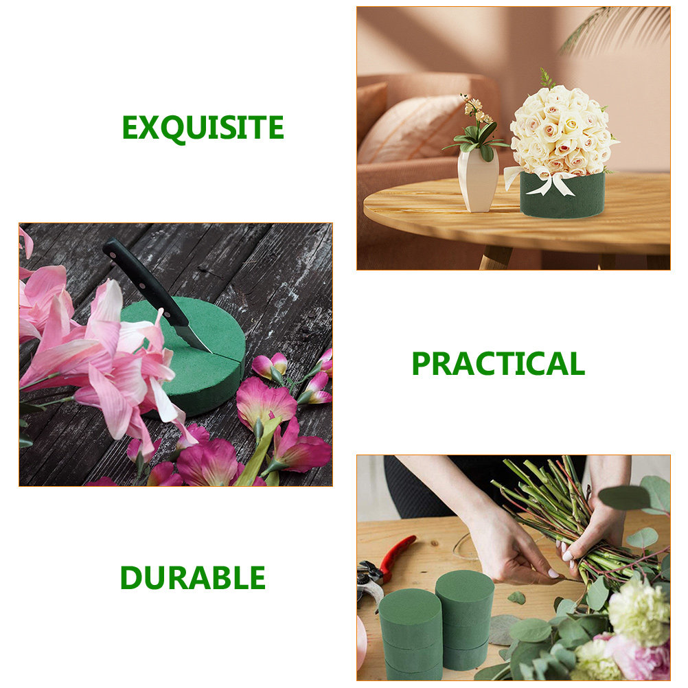 10Pcs Round Flower Mud Floral  - Florist Flower Supply recension och pris